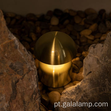 Elegante candeeiro de mesa LED recarregável